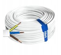 Hilark Cable Tech Câble d'installation plat YDYp 3x1,5 mm² 25m