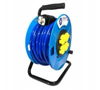 Hilark Cable Tech Rallonge en polyuréthane, 3x1,5mm² H07BQ-F 50m Bleu