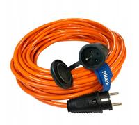Hilark Cable Tech Rallonge en polyuréthane H07BQ-F 3G2,5mm² Orange Haute visibilité - 10m