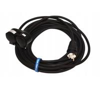 Hilark Cable Tech Rallonge en PVC H05VV-F 3G2,5 avec Répartiteur 2 Prises 20m