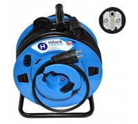 Hilark Cable Tech Rallonge inversée en PVC H05VV-F 3x2,5mm2 40m, Tambour