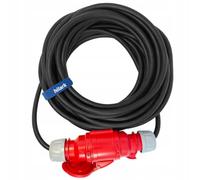 Hilark Cable Tech Rallonge triphasée CEE en Caoutchouc H07RN-F 16A 4x2,5mm² 30m