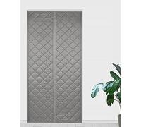 HILEYOLLA Rideau de Porte Isolant Thermique,Rideau de Porte Magnétique Auto-Absorbant, Anti Froid dans Cuisine&Maison Moustiquaire,Isolant Phonique,Pas de Perçage Nécessaire