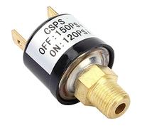 Hililand 110-220 V CA 6-36 pressostat V DC Compresseur d'Air Pressostat Valve de contrôle 120-150 PSI Pressostat pour Service Lourd
