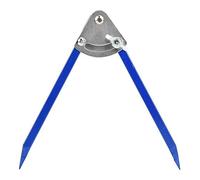 Hilitand Compas de Mesure Jauge de Marquage Industriel 6/8/10 Pouce Compas Charnière Réglable Joint Scriber Marquage Jauge Alliage en Acier Ressort Compass (250mm)