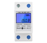 Hilitand DDM15SD LCD rétro-éclairage affichage numérique monophasé énergie électronique KWh mètre compteur d'énergie testeur de tension