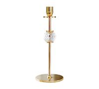 Hilke Collection Bougeoir Alba 30 cm Laiton solide et verre