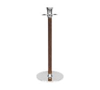 Hilke Collection Bougeoir Alto Basso 35 cm Laiton nickelé