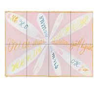 Hilma Af Klint Rose Group Ii Eros Series No. 5 XL Giant Panel Poster (8 Sections) Groupe Affiche