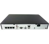 HiLook Powered by HIKVISION/ NVR-104MH-C/4P(D)/ 4 caméras/ 4x PoE/ 8Mpix/ HDMI/ VGA/ 1x RJ45/ métal