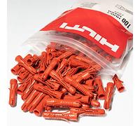 Hilti Dübel HUD 1 & 2 toutes tailles au choix (5mm-12mm) Dübel universel de fixation Gros paquets (100 pièces HUD-2 12x60)