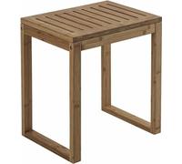 HIMALAYA tabouret/ chaise de salle de bain, 39,5x44,3x29,5cm, bambou
