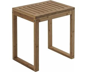HIMALAYA tabouret/ chaise de salle de bain, 39,5x44,3x29,5cm, bambou