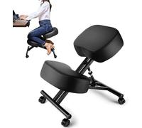 Himimi Chaise à Genoux Ergonomique| Tabouret de Bureau Réglable en Hauteur | Siège Assis Genoux pour Soulager Les Maux de Dos | roulettes à Frein