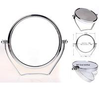 HIMRY Designed KXD3102-5x BZW Miroir grossissant x 5 avec Double Face et Miroir de Voyage Chromé 14,7 cm