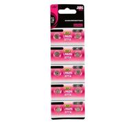 HINAYOSAN Lot de 10 piles bouton alcalines 1,55 V pour télécommandes petits appareils électroniques LR59/LR41/LR66