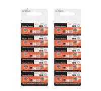 HINAYOSAN Lot de 20 piles bouton alcalines AG4 377/LR626sw haute performance pour montres et calculatrices