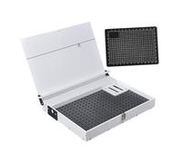 hindraem Boîte de Rangement Adaptable Qui s'intègre Facilement dans Tout Espace de Travail et Offre des Solutions de Rangement efficaces pour Les Fournitures, StyleC