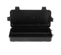 hindraem Boîte de Rangement sécurisée pour Outils et, Organisateur de boîte à Outils, étui Antichoc et étanche pour Une Utilisation en Toute, Noir, 26.3 x 12.3 x 7 cm