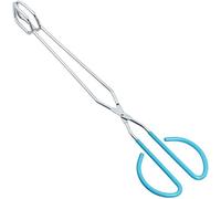 HINMAY Pince à barbecue extra longue en acier inoxydable de 40,6 cm (Bleu)