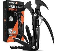 Hinshark Multitool Marteau 12-en-1 Cadeau Hommes Accessoires de camping