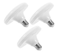 HINTRMENT 3 Pièces Ampoule LED E27 24 W 220 V Plate Haute Puissance | Socle à Vis Standard, Format Peu Encombrant, Éclairage Blanc pour Garages, Escaliers et Grandes Surfaces Intérieures