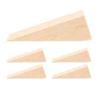 HINTRMENT Cales en Bois Niveleurs de Pieds de Table 5pcs pour Meubles Faciles à Installer, Design Simple et Polyvalent pour Sols Inégaux