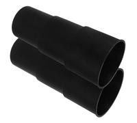 HINTRMENT Ensemble de 2 Pièces pour Remplacement de Cylindre à Gaz de Chaise de Bureau en Plastique Noir, Installation Facile et Longue Durée, Protection pour Usage Bureau la Maison