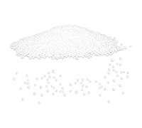 HINTRMENT Granulés de Mousse sans Odeur pour Pouf en Haricots Blanc, Rembourrage Confortable pour Coussin de Canapé, Recharge pour Fauteuil Pouf