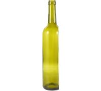 HINTRMENT Pots de Fleurs en Verre Recy e Bouteille de Vin Verte, Contenant pour Aliments et Décorations Artisanales, pour Présents et Activités Créatives