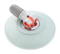 HINTRMENT Socle Rotatif en Plastique Rond pour Balai de Rechange, Accessoire Robuste et Facile à Installer, Nettoyage Domestique