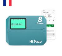 HiOazo HO-SC-8W Programmateur d'arrosage intelligent 8 voies WiFi contrôleur de système d'irrigation application automatique/manuel