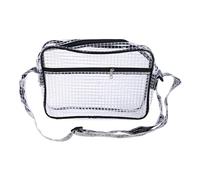 HIOPOIUYT Sac à outils d'ingénieur transparent antistatique pour salle blanche semi-conducteur, sac en PVC transparent, sacoche à bandoulière, Transparent