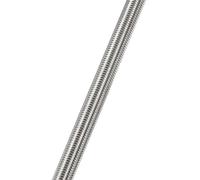 HiPicco Tige et goujons entièrement filetés M22 x 250 mm, tiges filetées à droite en acier inoxydable 304, pas de filetage M22-2,5 pour boulons d'ancrage, pinces, cintres et boulons en U