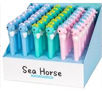 Hippocampe soyeux stylo gel MIX (48pcs)