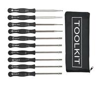 Hippotech 10 pcs Outil de réglage du carburateur Kit de tournevis pour carburateur à 2 cycles commun Réglage du petit carburateur Moteur Réglage de l'outil de réglage