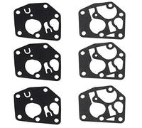 Hippotech 3 paquets de kits de membrane de joint de réparation de carburateur pour Briggs & Stratton 495770 795083 95900 96900 98900 9C900 10A900 Tondeuse à gazon à moteur