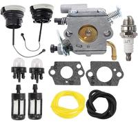 Hippotech Carburateur C1Q-S126B avec carburateur pour filtre à carburant scie à chaîne pour Stihl MS200 MS200T 020T MS 200 MS 200T Remplace 1129120 0653