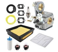 Hippotech K750 Carburateur avec kit de filtres à air de remplacement pour scies circulaires Husqvarna Partner K750 pour Zama C3-EL53 Remplace # 578 24 34-01 5782434-01
