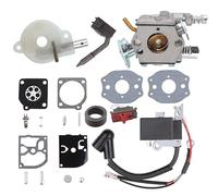 Hippotech Kit de réparation de membrane de bobine d'allumage de carburateur pour Husqvarna 36 41 136 137 141 142 tronçonneuse