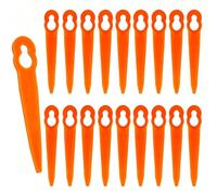 Hippotech Lot de 140 lames en plastique compatibles avec Stihl Polycut 2-2 3-2 FSA 45 FSA 57 pour débroussailleuse 4008-007-1000