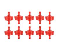 Hippotech Paquet de 10 tondeuses à gazon 1/4 "filtre à essence en ligne pour Briggs Stratton 298090 4105 298090S 5018B 5018H 5018K