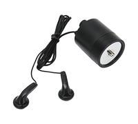 Hiraith Détecteur D'écoute Vocale avec Microphone Mural, Dispositif D'écoute Mural, Détecteur de Fuite de Tuyaux, Amplificateur, Son Clair, Batterie 200 MAh avec Trou pour écouteurs pour