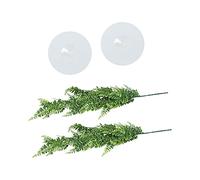 Hiraith Plante en Rotin Artificiel, Décoration Réaliste de 80 Cm