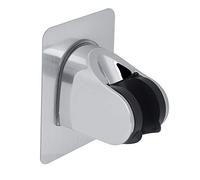 Hiraith Support de Pomme de Douche Auto-Adhésif Support de Pomme de Douche Adhésif de de Mural Réglable chromé sans Perçage 45 Degrés pour Salle de Bain de Ménage