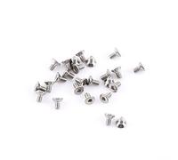 Hiraith Vis à Six Pans Creux M2 Vis à Métaux à Capuchon et Fixations Assortiment de 250 Pièces en Acier Inoxydable A2 avec écrous Hexagonaux pour la Réparation de Meubles de Machines (C : Tête plate)