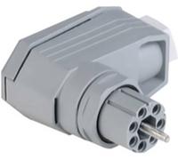 Hirschmann 931 435-106-1 Connecteur d'alimentation N femelle, coudé Nombre total de pôles: 6 + PE 5 A gris 1 pc(s)