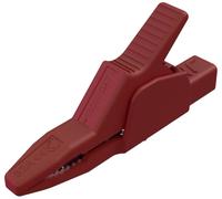 Hirschmann Test & Measurement AK 2 B 2540 I rt Pince crocodile de sécurité enfichable 4 mm CAT II 1000 V rouge