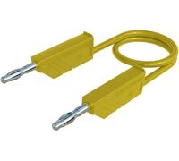 Hirschmann Test & Measurement CO MLN 100/1 Cordon de mesure Banane mâle 4 mm Banane mâle 4 mm 1.00 m jaune 1 pc(s)