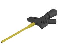Hirschmann Test & Measurement KLEPS 1600 sw Pince crocodile de sécurité enfichable 2 mm CAT II noir